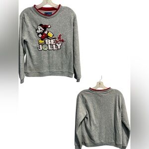 Disney Mickey Mouse women’s Christmas fleece top